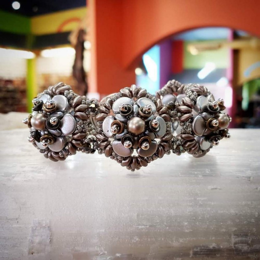 Gingko Blossom Bracelet Kit Silver